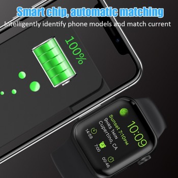 10W Qi Wireless Charger For iPhone XS XR X 8 Plus 2 in 1 Fast Charging Dock For Apple Watch iwatch 4 3 2 For Samsung S9 S8