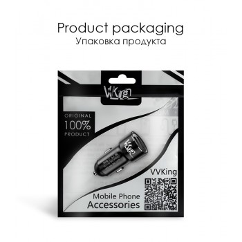 VVKing Dual USB Car Charger Adapter 5V 3.0A Max For iPhone Xiaomi Samsung Huawei ipad Mobile Phone 2 Port Metal Car DVR Charger