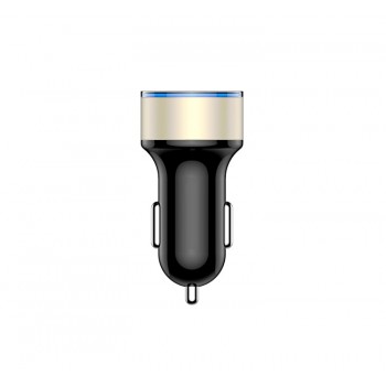 VIKEFON 3.1A Mini USB Car Charger For Mobile Phone Tablet GPS Fast Charger Car-Charger Dual USB Phone Charger Adapter in Car