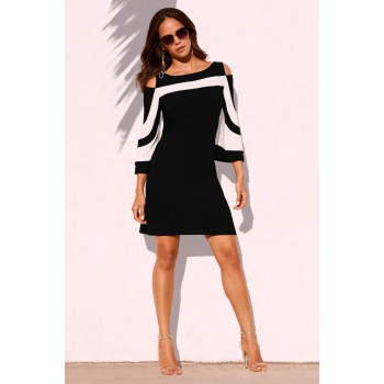New European and American Hot Fashion Sexy Dress Summer Women Ladies Knee-Length Dress Women Party Dress