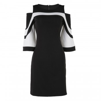 New European and American Hot Fashion Sexy Dress Summer Women Ladies Knee-Length Dress Women Party Dress