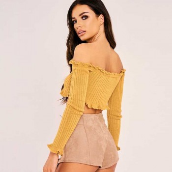 Weweya XL Off Shoulder Sexy Women Dress Slim Bodycon Dress Spring Knitted Elastic Sweater Winter Party Sweater Dresses Vestidos