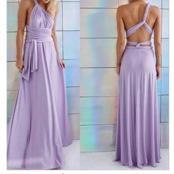 Ladies Sexy Women Maxi Club Dress Bandage Long Party Multiway Swing Dress Convertible Infinity Robe Bridesmaids Boho Women Dress