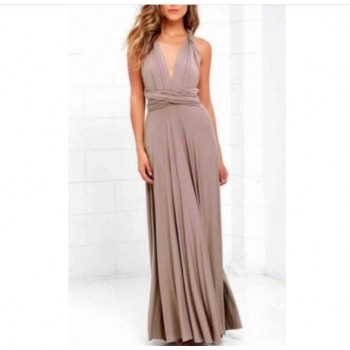 Ladies Sexy Women Maxi Club Dress Bandage Long Party Multiway Swing Dress Convertible Infinity Robe Bridesmaids Boho Women Dress