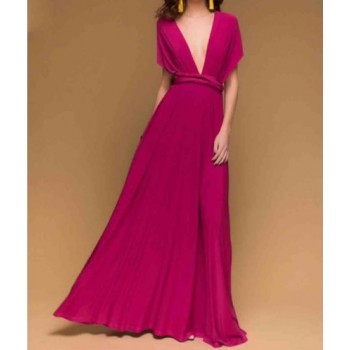 Ladies Sexy Women Maxi Club Dress Bandage Long Party Multiway Swing Dress Convertible Infinity Robe Bridesmaids Boho Women Dress