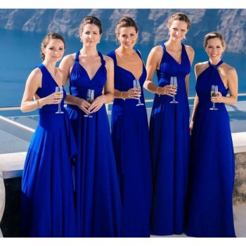 Sexy Women Multiway Wrap Convertible Boho Maxi Club Red Dress Bandage Long Dress Party Bridesmaids Infinity Robe Longue Femme