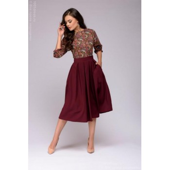 2018 Autumn Fashion Women Floral Printed Vintage Party Long Dresses Casual Elegant Bohemian Dress vestidos