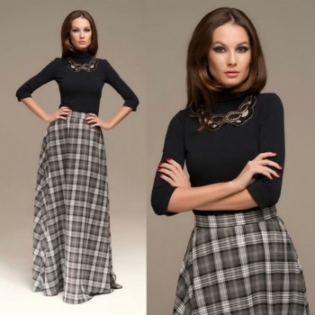 Chic Dot Floral Print Winter Midi Dress Women Autumn Fashion 2018 Long Sleeve Sashes Tie Party Dresses Female Vestido