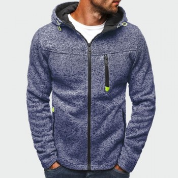 Spring Autumn Mens Jackets Hooded Coats Casual Zipper Sweatshirts Male Tracksuit Fashion Jacket Mens Clothing Outerwear ML032