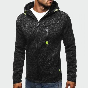 Spring Autumn Mens Jackets Hooded Coats Casual Zipper Sweatshirts Male Tracksuit Fashion Jacket Mens Clothing Outerwear ML032