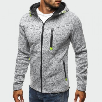 Spring Autumn Mens Jackets Hooded Coats Casual Zipper Sweatshirts Male Tracksuit Fashion Jacket Mens Clothing Outerwear ML032