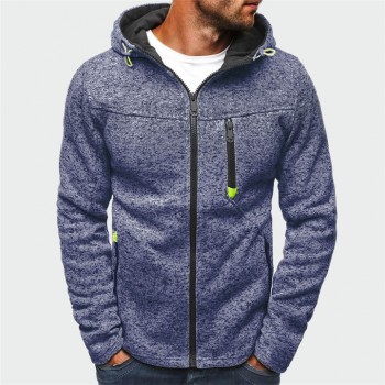 Spring Autumn Mens Jackets Hooded Coats Casual Zipper Sweatshirts Male Tracksuit Fashion Jacket Mens Clothing Outerwear ML032