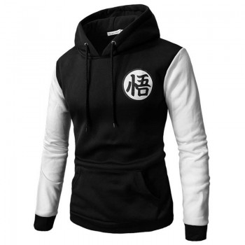 2018 New Anime Hoodies Dragon Ball Z Pocket Hooded Sweatshirts Goku Hoodies Pullovers Men Women Long Sleeve Outerwear New Hoodie