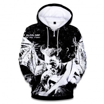 2018 New Raper Xxxtentacion 3D Print Hoodies Men/women Fashion Hip Hop 3D Xxxtentacion Mens Hoodies and Sweatshirt Clothes