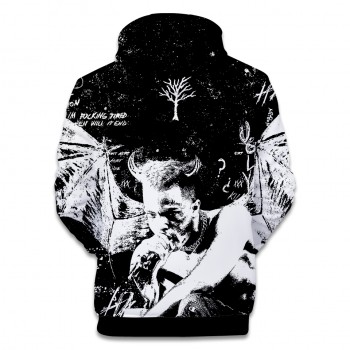 2018 New Raper Xxxtentacion 3D Print Hoodies Men/women Fashion Hip Hop 3D Xxxtentacion Mens Hoodies and Sweatshirt Clothes