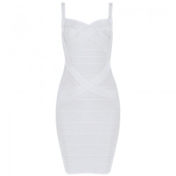 INDRESSME 2018 Bandage Dress Sexy Mini Spaghetti Strap Bodycon Strapless Club Party Summer Lady Dresses Femme Vestidos