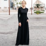 2018 Casual Elegant Long Maxi Dress Women Solid O-neck Long Sleeve Bodycon Party Dress Boho Beach Dress Tunic  Vestido Longo