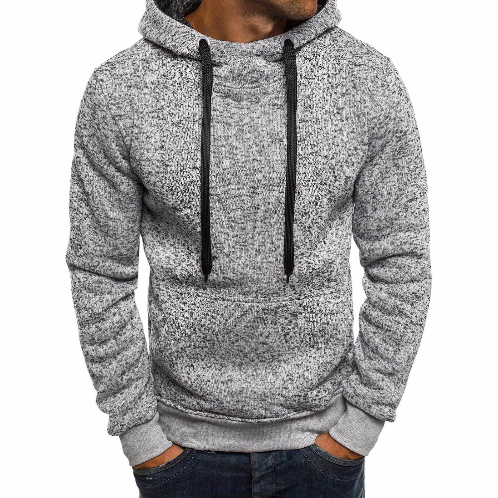Winter Solid Hoodie 2018 New Mens Casual Tracksuits Mens Hip Hop Coat Pullover Sweatshirt Men Hoodies Moleton Masculino top