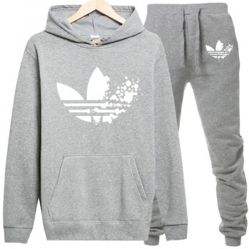 A DI Hoodie Sweatshirt Men/Women New Fashion Hoodies Sweatshirts+Sweatpants Suits 2018 Autumn Winter Warm Fleece Hooded Pullover