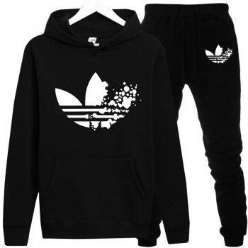 A DI Hoodie Sweatshirt Men/Women New Fashion Hoodies Sweatshirts+Sweatpants Suits 2018 Autumn Winter Warm Fleece Hooded Pullover