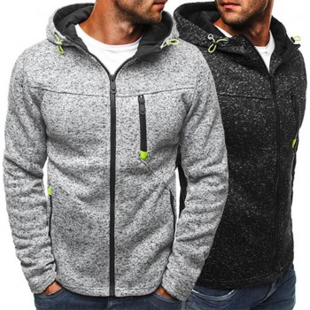 Mens Casual Sweatshirt  Mens Zipper Slim Hoodies Sweatshirts Pullover Coat Tops  dropshipping    augu15