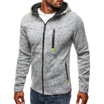 Mens Casual Sweatshirt  Mens Zipper Slim Hoodies Sweatshirts Pullover Coat Tops  dropshipping    augu15