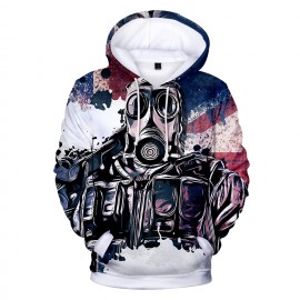 2018 Aikooki High Quality 3D Print Rainbow Six Siege Hoodies Men/women Fashion Warm Harajuku 3D Rainbow Six Siege Mens Hoodies