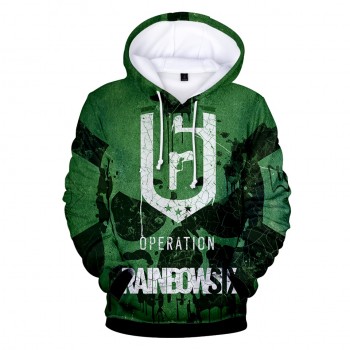 2018 Aikooki High Quality 3D Print Rainbow Six Siege Hoodies Men/women Fashion Warm Harajuku 3D Rainbow Six Siege Mens Hoodies