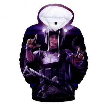 2018 Aikooki High Quality 3D Print Rainbow Six Siege Hoodies Men/women Fashion Warm Harajuku 3D Rainbow Six Siege Mens Hoodies