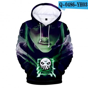 2018 Aikooki High Quality 3D Print Rainbow Six Siege Hoodies Men/women Fashion Warm Harajuku 3D Rainbow Six Siege Mens Hoodies