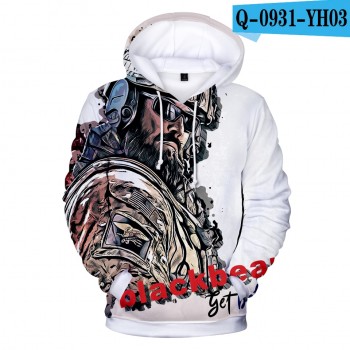 2018 Aikooki High Quality 3D Print Rainbow Six Siege Hoodies Men/women Fashion Warm Harajuku 3D Rainbow Six Siege Mens Hoodies