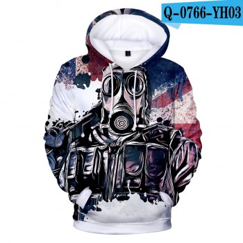 2018 Aikooki High Quality 3D Print Rainbow Six Siege Hoodies Men/women Fashion Warm Harajuku 3D Rainbow Six Siege Mens Hoodies