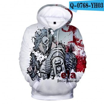 2018 Aikooki High Quality 3D Print Rainbow Six Siege Hoodies Men/women Fashion Warm Harajuku 3D Rainbow Six Siege Mens Hoodies