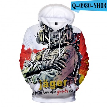 2018 Aikooki High Quality 3D Print Rainbow Six Siege Hoodies Men/women Fashion Warm Harajuku 3D Rainbow Six Siege Mens Hoodies