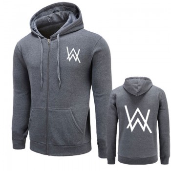2017 BAIJOE Mens Hoodies Sweatshirts Music DJ Comedy Alan Walker Hip Hop Hoodie Black Jacket Men Clothes Fashion Hooded Hombre
