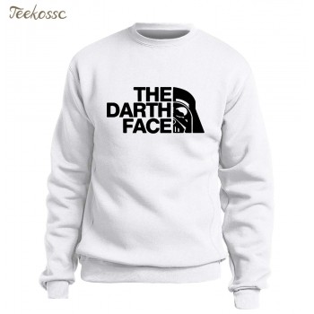 Star Wars The Darth Face Vader Sweatshirt Men Hoodie Crewneck Sweatshirts 2018 Winter Autumn Fleece Warm Hip Hop Streetwear Mens