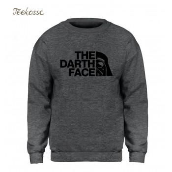 Star Wars The Darth Face Vader Sweatshirt Men Hoodie Crewneck Sweatshirts 2018 Winter Autumn Fleece Warm Hip Hop Streetwear Mens