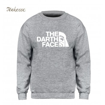 Star Wars The Darth Face Vader Sweatshirt Men Hoodie Crewneck Sweatshirts 2018 Winter Autumn Fleece Warm Hip Hop Streetwear Mens