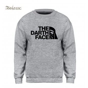 Star Wars The Darth Face Vader Sweatshirt Men Hoodie Crewneck Sweatshirts 2018 Winter Autumn Fleece Warm Hip Hop Streetwear Mens