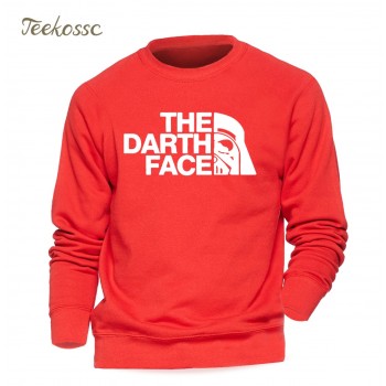 Star Wars The Darth Face Vader Sweatshirt Men Hoodie Crewneck Sweatshirts 2018 Winter Autumn Fleece Warm Hip Hop Streetwear Mens