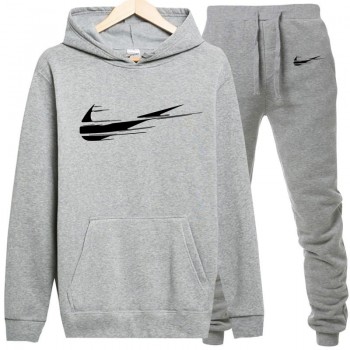 Fashion Brand Hoodie Sweatshirt Men/Women 2018 New Hoodies Sweatshirts+Sweatpants Suits Autumn Winter Fleece Hooded Pullover