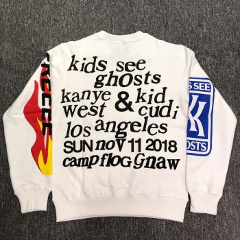 2019 Best Version Kanye West Kids See Ghosts Collection Women Men Sweatshirts Hoodie Hiphop Streetwear Men Sweatshirt Pullover