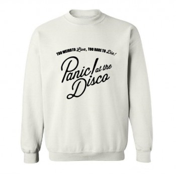 Panic At The Disco Too Weird To Live Too Rare To Die Hoody Sweatshirts Man Woman Autumn Winter Fleece Hoodie Pullover Sportswear