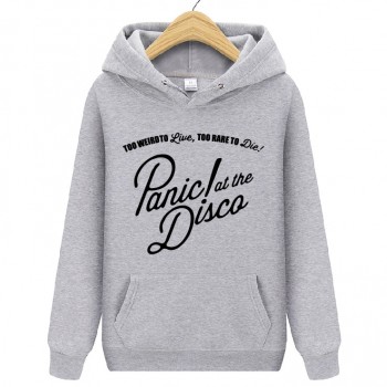 Panic At The Disco Too Weird To Live Too Rare To Die Hoody Sweatshirts Man Woman Autumn Winter Fleece Hoodie Pullover Sportswear