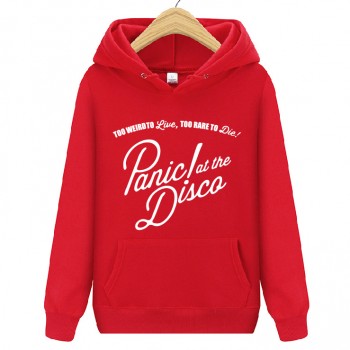 Panic At The Disco Too Weird To Live Too Rare To Die Hoody Sweatshirts Man Woman Autumn Winter Fleece Hoodie Pullover Sportswear