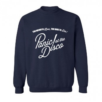 Panic At The Disco Too Weird To Live Too Rare To Die Hoody Sweatshirts Man Woman Autumn Winter Fleece Hoodie Pullover Sportswear