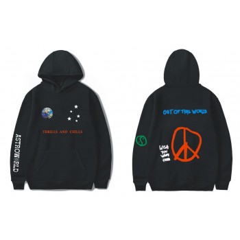 2018  ASTROWORLD Print Hooded Hoodies Men/Women Fashion Harajuku Hip Hop Hoodies Sweatshirt Top Clothes Plus Size
