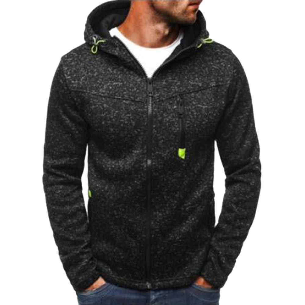 LAAMEI Winter Hoodie Male Cardigan 2018 New Long Sleeve Hoodies Men Zipper Sweatshirt Hoody Mens Hooded Plus size Coat Jackets