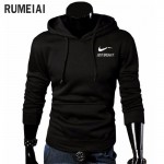 2017 Autumn New Arrival High JUST BREAK IT Printed Sportswear Men Sweatshirt Hip-Hop Male Hooded Hoodies Pullover Hoody clothing