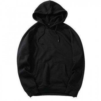 2019 Solid Color Thick Mens Hoodies 2018 European Size Hooded Pullover Hoodie Fashion Big Size Sweatshirts Fleece Couples